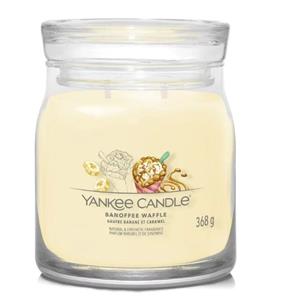 Yankee Candle Kenmerkende Medium Kaarsen Banoffee Wafel 368 g