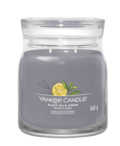 Yankee Candle Signature Medium Candle Black Tea & Lemon 368 g