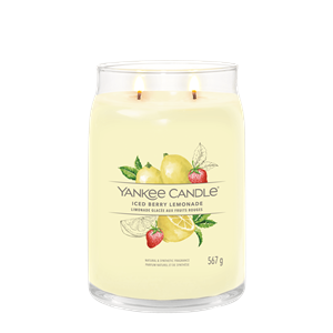 Yankee Candle Kenmerkende Grote Kaarsen Ijslimonade 567 g