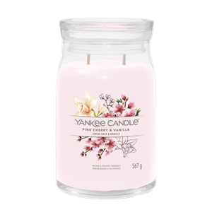 Yankee Candle Kenmerkende Grote Kaarsenroze Kersen En Vanille 567 g