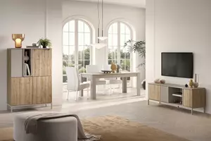 Complete woonkamer Gent - met barkast