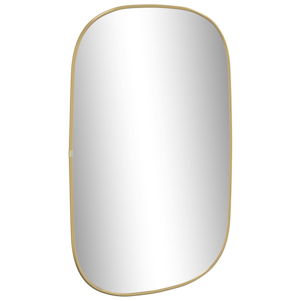 vidaXL Wandspiegel 70x45 cm goudkleurig