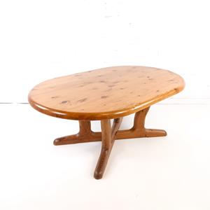 Whoppah Vintage salontafel ovaal Wood - Tweedehands
