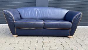 COR sofa Leather/Wood - Tweedehands