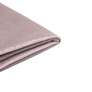 Beliani  FITOU - Bekleding bed - Roze - 140 x 200 cm - Fluweel