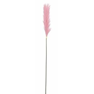 Mica Decorations pluimgras kunst steel|tak - roze - 104 cm