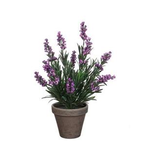 Mica Decorations Lavendel Kunstplant - H33 x Ø20 cm - Paars