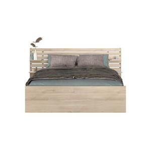 Leen Bakker Bed Evi - eikenkleur - 180x200 cm