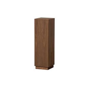 Woood Plantenstandaard Enid - Hout - Walnoot - 80x24x24