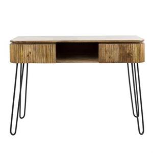 Fraaai Sedona kaptafel 110 cm mangohout zandkleur