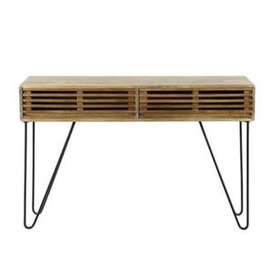 Fraaai Odila kaptafel 2L 120 cm mangohout