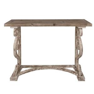 Clayre & Eef Sidetable 125x39x92 cm Bruin Hout Wandtafel