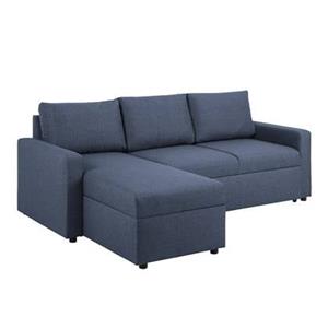 ebuy24 Schlafsofa Sander Schlafsofa mit Ottomane, Aufbewahrung und A