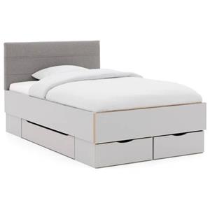 Goossens Bedframe Ita, 120 x 200 cm met 3 bedlades