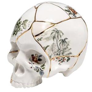 Seletti Kintsugi Skull woondecoratie