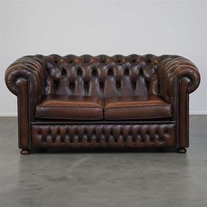 Whoppah Chesterfield 2 zits bank Leather - Tweedehands