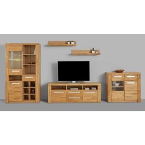Home affaire Woltra Wandmeubel Kolding gedeeltelijk massief hout (set, 5-delig)