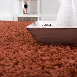 Hochflor-Teppich Sky 250, Paco Home, rechteckig, Höhe: 34 mm, gewebt, Uni-Farben, intensive Farbbrillanz, auch als Läufer erhältlich