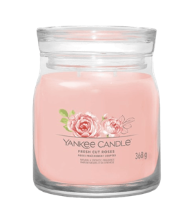 Yankee Candle Signature Medium Jar Fresh Cut Roses 368 g