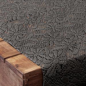Tafelloper uo 45x150 cm donkergrijs - 