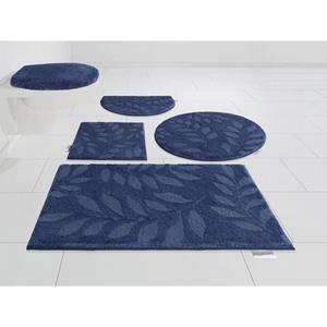 Guido Maria Kretschmer Home&Living Badematte "Leaves", Höhe 10 mm, rutschhemmend beschichtet, schnell trocknend-strapazierfähig, angenehm weich, Badematten auch als 2 teiliges Set er