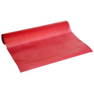 Cosy & Trendy Tafelloper - papier - rood - 480 x cm -