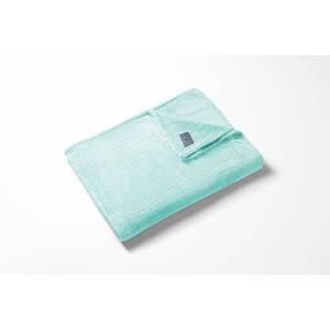Linnick Flanel Fleece Deken Croco - mint groen - 140x200cm