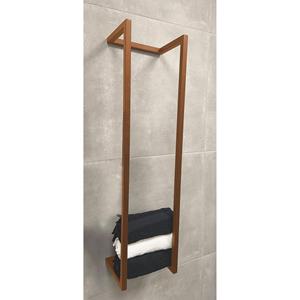 Wiesbaden Loft handdoekrek 95 x 25 x 20 cm geborsteld brons koper 28.7006