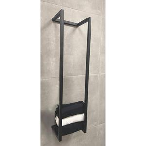 Wiesbaden Loft handdoekrek 95 x 25 x 20 cm gunmetal 28.7004
