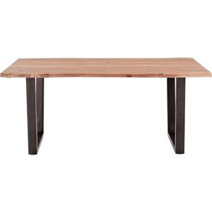 MCA living Eettafel CALABRIA Massief hout in boomstam-look