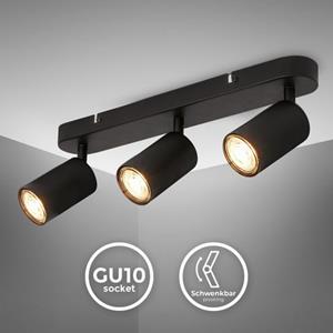 B.K.Licht Plafondspot Deckenlampe schwenkbar, GU10 Deckenleuchte