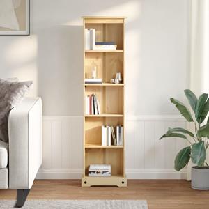 vidaXL Boekenkast Corona 46x20x170 cm massief grenenhout