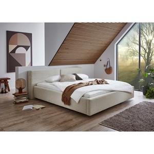 Meise.möbel Gestoffeerd bed Cube optioneel met matras en bedlade