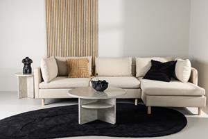 Nohr 3-zits Loungebank Sharen Rechts - Beige