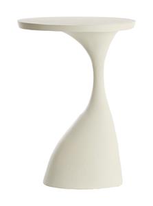 Light & Living Bijzettafel Macau 61cm hoog - Mat Crème - Rond