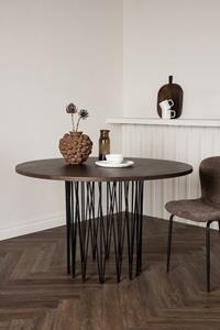 Nohr Ronde Eettafel Danni 120cm - Mokka