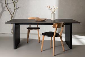 Nohr Eettafel Akim 200 x 100cm - Zwart