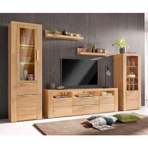 Woltra Wandmeubel Zara gedeeltelijk massief hout (set, 5-delig)