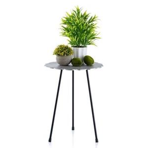Sfeer voor jou SVJ Bijzettafel Rond - 35 x 37 x 45 cm - Aluminium - Zilver