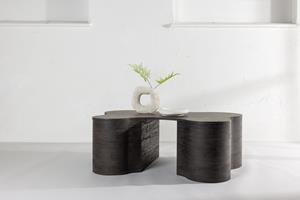 Nohr Organische Salontafel Casi 130 x 90cm - Mokka