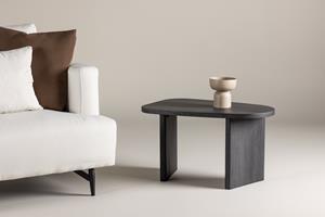 Nohr Organische Salontafel Jenea 70 x 45cm - Zwart