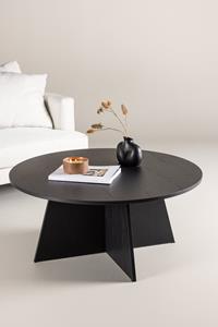 Nohr Ronde Salontafel Cynthiaann 100cm - Zwart