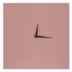 BELIANI Wandklok roze 40 x 40 cm TOMAR