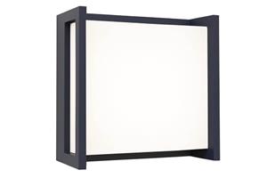 Lutec Design wandlamp Qubo antraciet 5195404118