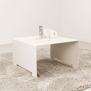 STALUX Salontafel Tomas 60 x 60cm - beige - Vierkant