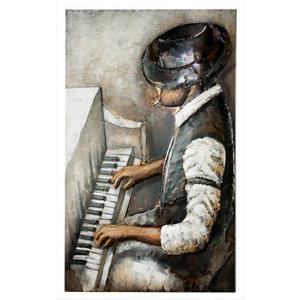 GILDE GALLERY Metalen artprint Kunstobject Rhythm And blues (1 stuk)