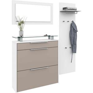 Borchardt Möbel Halmeubelset Oliva (3-delige) hangende schoenenkast (set, 3-delig)