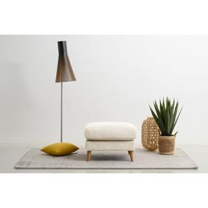 Home affaire Hocker Marseille Massief houten poten van eiken, in verschillend overtrekken en kleurvarianten