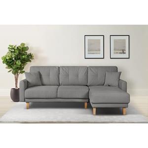 Home affaire Hoekbank Triplo naar keuze met slaapbank functie en bedbox, ligoppervlak 210/132 cm