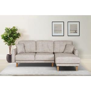 Home affaire Hoekbank Triplo naar keuze met slaapbank functie en bedbox, ligoppervlak 210/132 cm